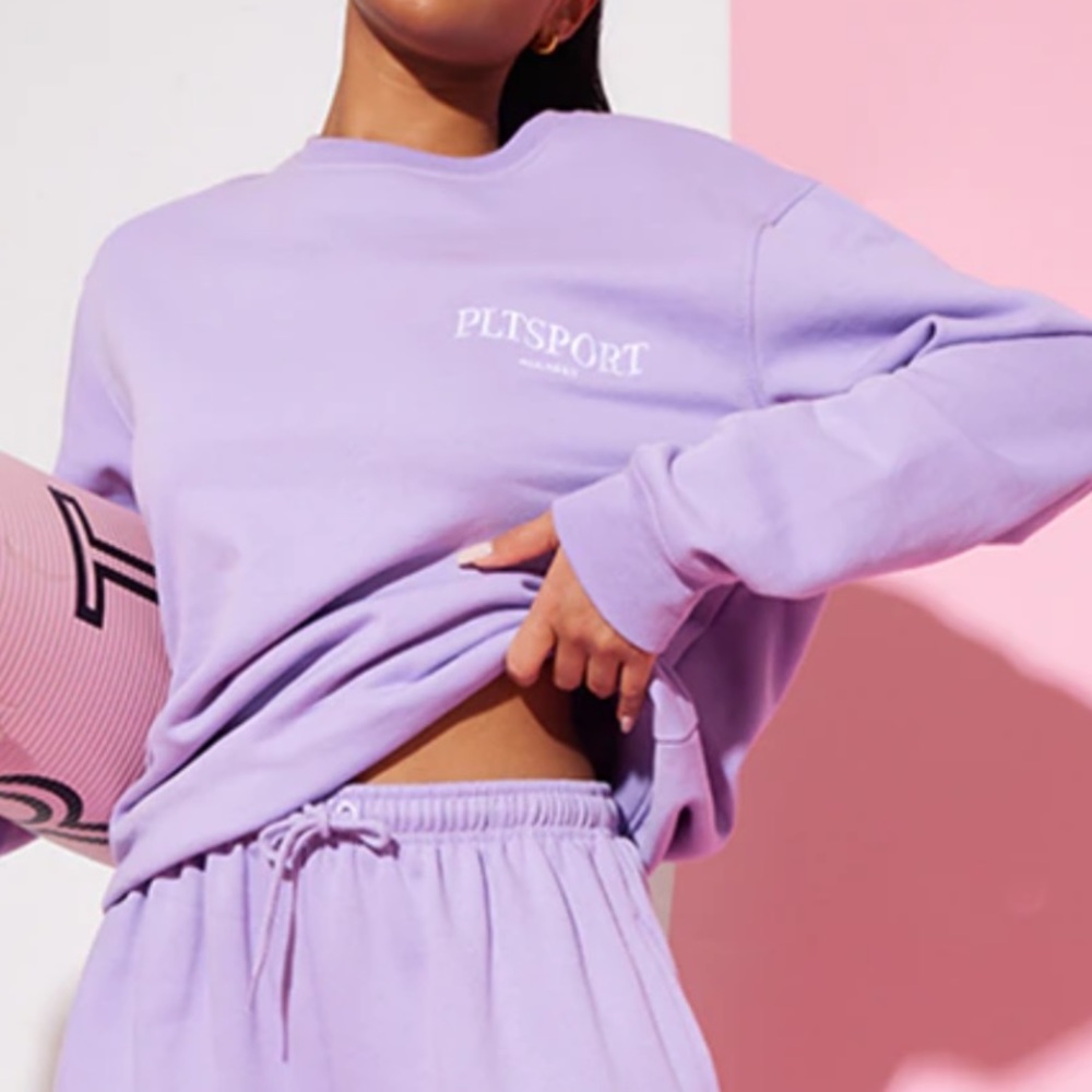 PLT Lilac Crewneck Sweatshirt